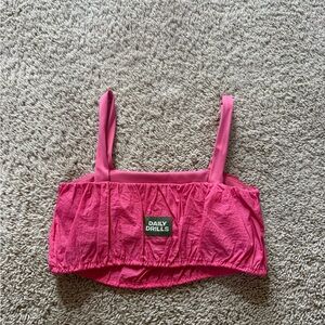 Daily Drills Pink Bubble bra